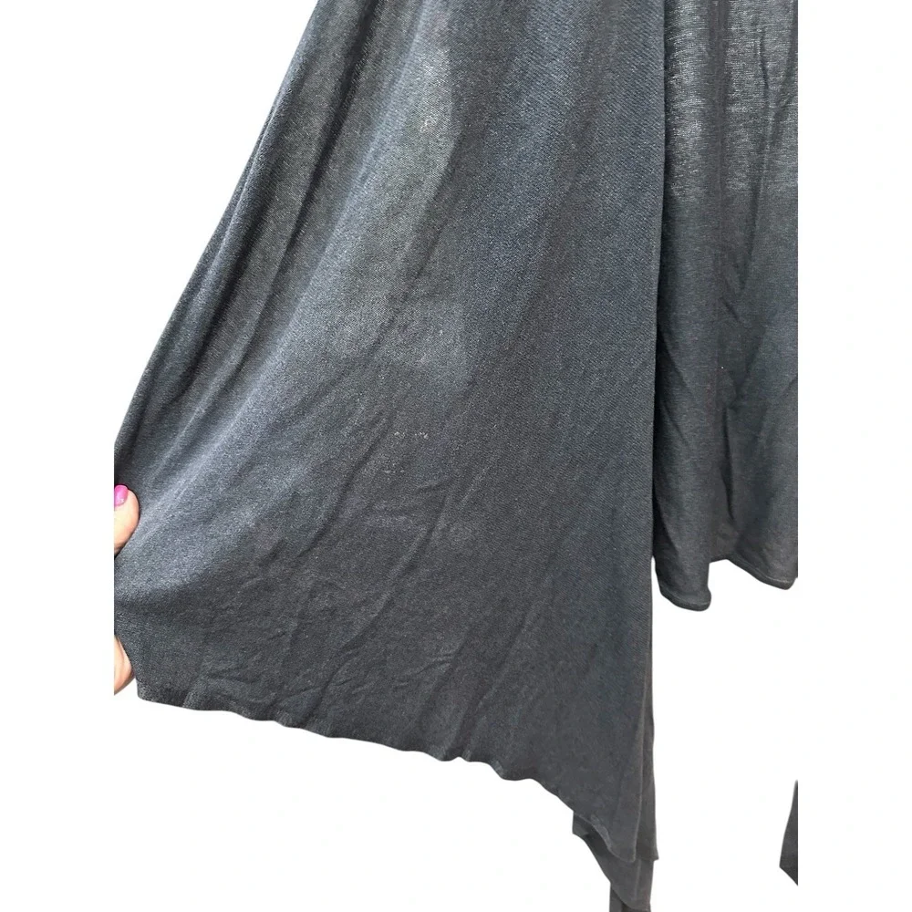 Lululemon Women's 6 Cashmere Blend‎ Universal Wrap Open Cardigan Charcoal #L3-4